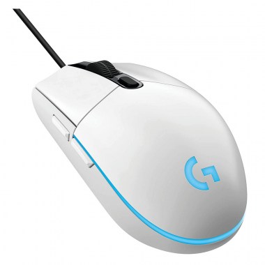 MOUSE LOGITECH G203 LIGHTSYN WHITE (4)